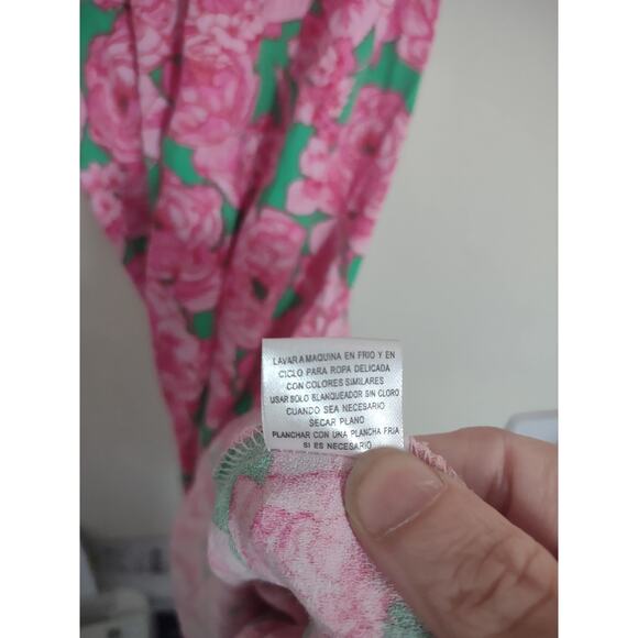 Love X Design Isla Crepe Maci Dress In Roman Holiday Medium Vacation Summer Boho - Picture 4 of 5